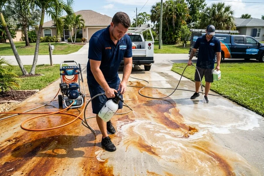 Chemical extraction lifting rust