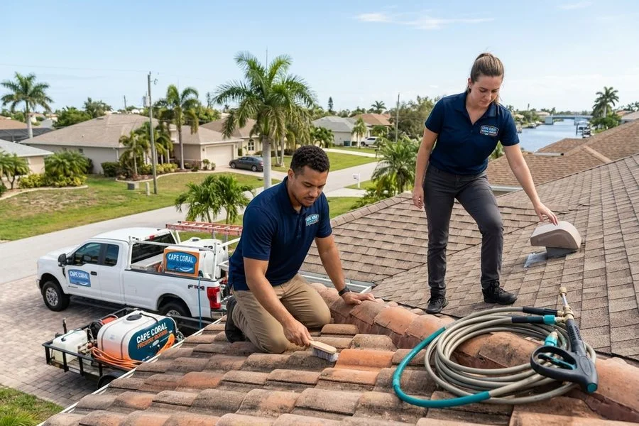 Roof inspection before hurricane season