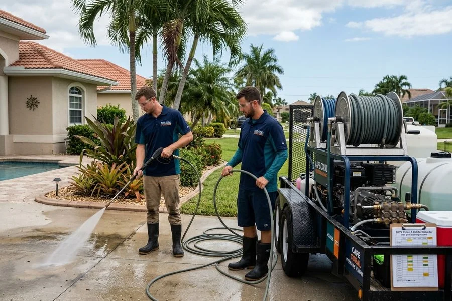 Florida pollen and solar cleaning calendar