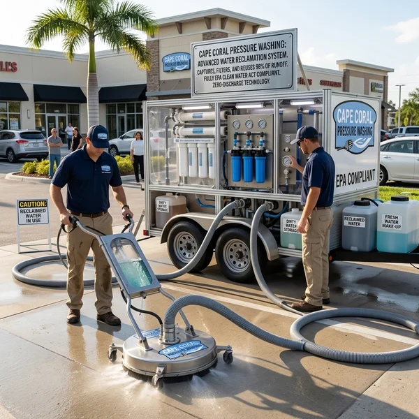 EPA-compliant wash water reclamation