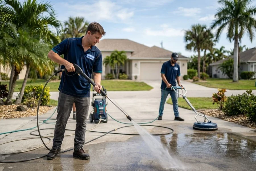 Wet-look sealed pavers